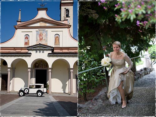 chiesa matrimonio Lesa, lago Maggiore