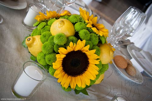 centrotavola-matrimonio-girasoli-limoni