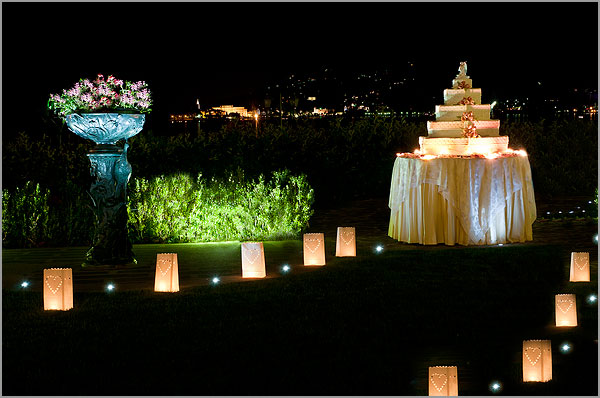 illuminazione torta nuziale Hotel Dino Lago Maggiore illuminazione torta nuziale Hotel Dino Lago Maggiore