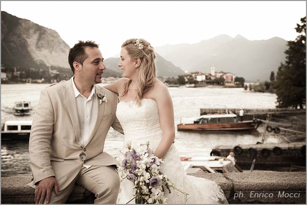matrimonio Isola dei Pescatori Lago Maggiore