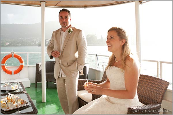 aperitivo in battello Navigazione Lago Maggiore