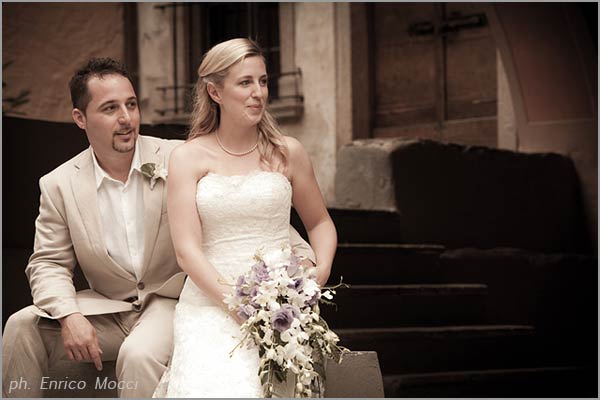 bouquet sposa con lysianthus