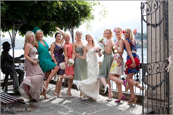 abiti damigelle sposa Orta Novara