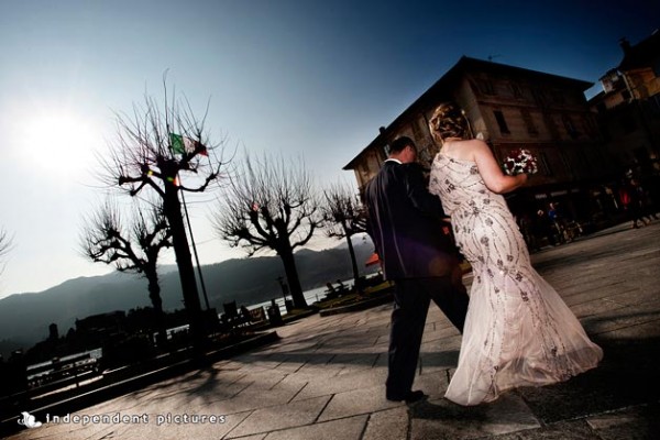 anniversario di matrimonio sul lago
