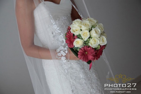 bouquet da sposa con gerbere
