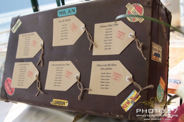 valigia tableau de mariage