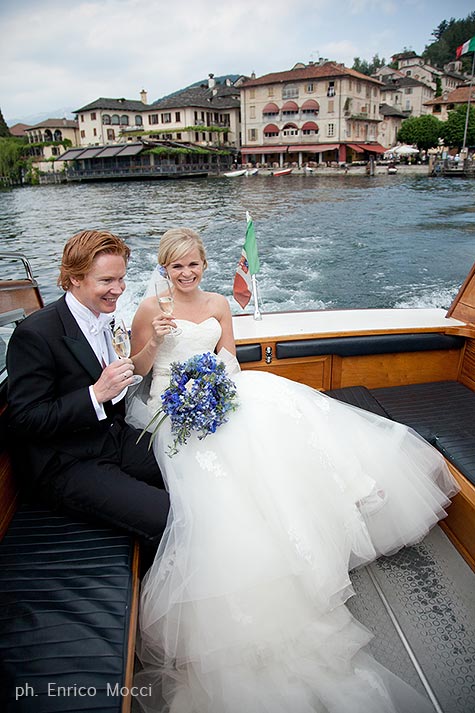 bouquet per sposa con delpinium blu