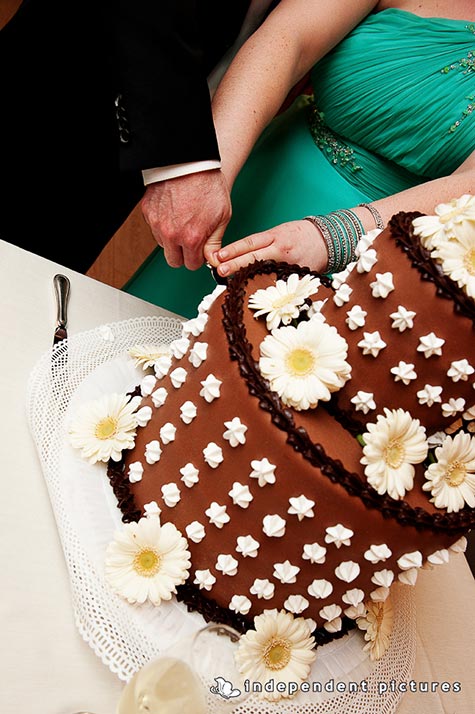 torta nuziale al cioccolato