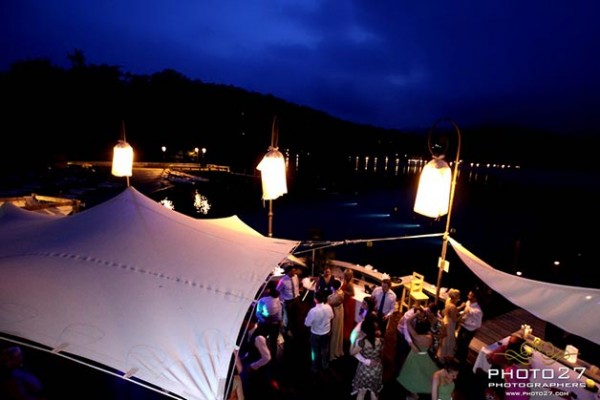 cena matrimonio Orta Beach Club