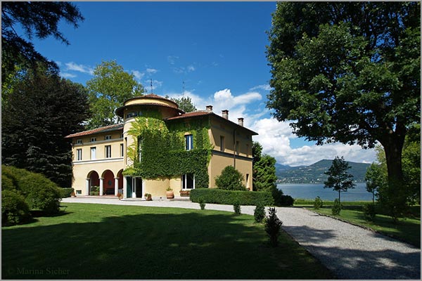 Villa Rocchetta on Lake Maggiore shores