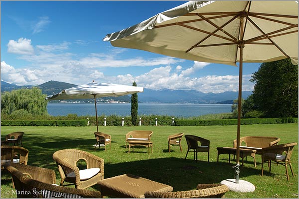 Villa Rocchetta outdoor wedding venue on Lake Maggiore