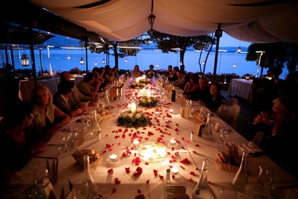 cena di matrimonio Ristorante San Giulio