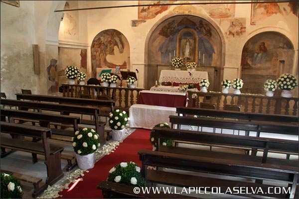 fiorista Gozzano matrimonio chiesa Madonna di Luzzara