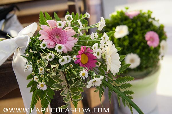 Fiorista matrimonio chiesa San Rocco Miasino