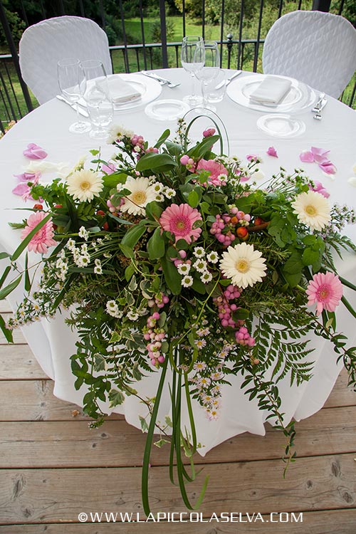 Fiorista matrimonio Villa Pestalozza Miasino