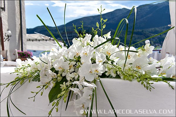 fiorista matrimonio Hotel San Rocco Orta